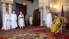 الملك يعين رئيس المحكمة الدستورية ويستقبل الأعضاء المعينين