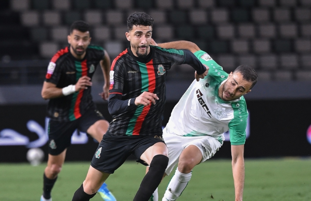 الجيش الملكي يُسقط الدفاع الحسني الجديدي ويتقاسم الصدارة مع “الماص”