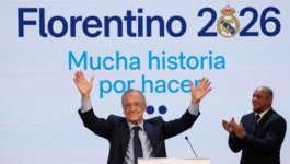 بيريز يهزم ريكيلمي ويستمر رئيساً لريال مدريد