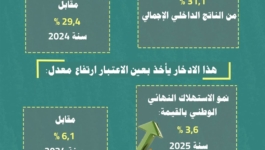 ارتفاع معدل الادخار الوطني إلى 31,1%