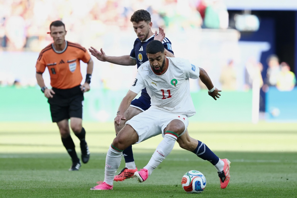 المنتخب المغربي يتجاوز عقبة إسكتلندا وينتزع صدارة المجموعة مؤقتاً