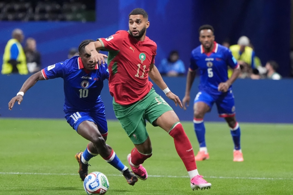 المنتخب المغربي يسقط هايتي برباعية ويتأهل وصيفاً للمجموعة