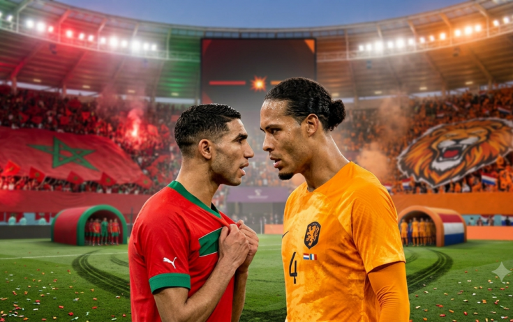 المغرب في مواجهة هولندا.. صدام بين مدرستين كرويتين لحسم بطاقة المرور لثمن النهائي