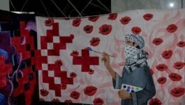 “غزة بالألوان بتحكي”.. معرض يكشف كيف يقاوم الأطفال الإبادة بالفن