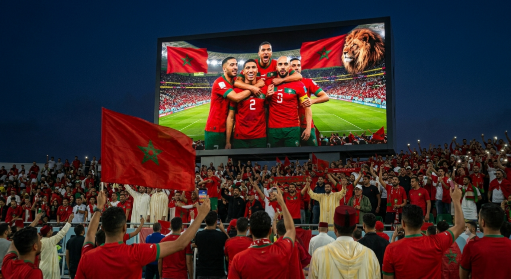 مطارات المغرب تنقل مباريات الأسود