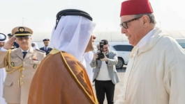 أخنوش يمثل الملك في تقديم التعازي في وفاة الشيخ حمد بن خليفة