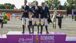 المسعدي يتوج بلقب بطولة المغرب بأسبوع الفرس