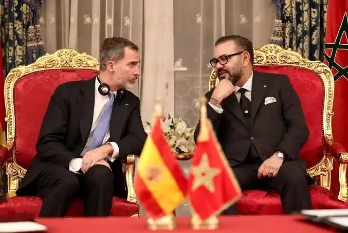 ملك المغرب لعاهل إسبانيا: نشاطركم مشاعر الفرح بإحراز لقب كأس العالم