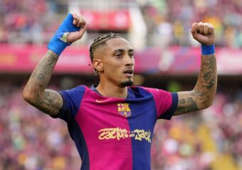 برشلونة يحسم موقفه من بيع رافينيا للهلال