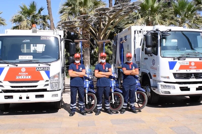عمال “أرما” بمراكش يحتجون على تدهور أوضاعهم الاجتماعية