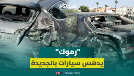 شاحنة كبيرة تدهس ثماني سيارات بالجديدة وتخلف خسائر مادية جسيمة