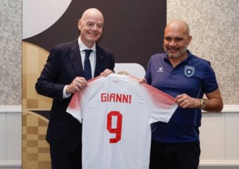 رئيس الاتحاد الأردني يتهم جياني إنفانتينو بالابتزاز