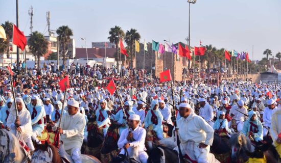 الجديدة.. افتتاح فعاليات موسم مولاي عبد الله أمغار
