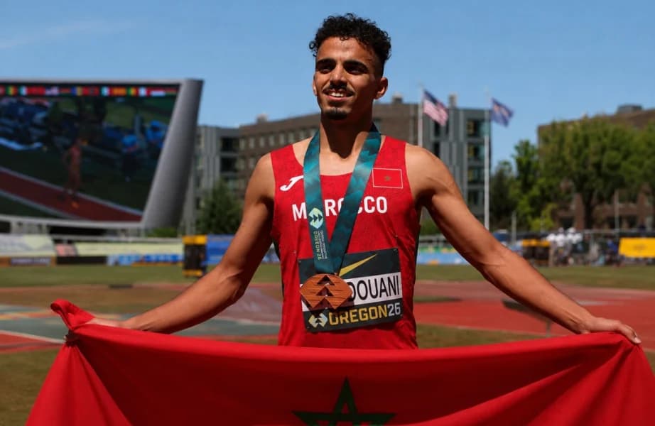 المغرب يحتل المركز الخامس عشر ببطولة القوى للشباب