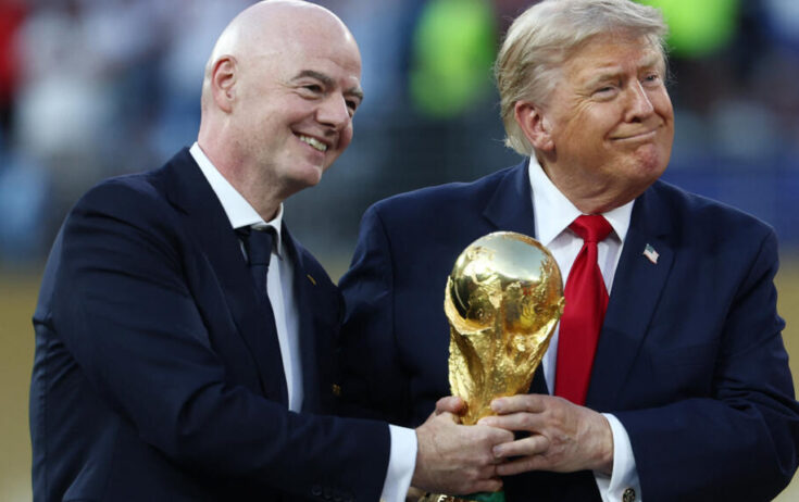 ترامب يحذر من عزل رئيس “الفيفا” جياني إنفانتينو