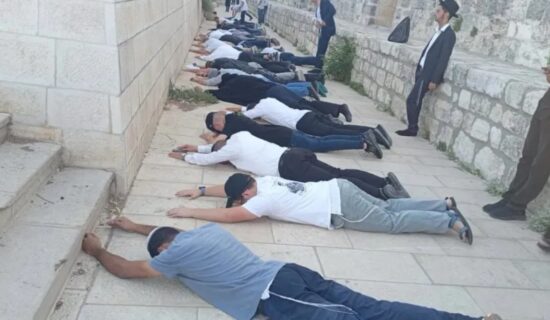 مستوطنون يقتحمون الأقصى واعتقال 33 فلسطينيا