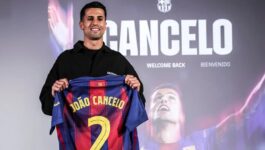 برشلونة يعلن تعاقده مع كانسيلو حتى 2029