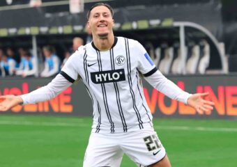 المغربي بن طالب يتألق بـ”هاتريك” أمام برلين