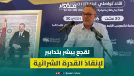 لقجع من أجلموس: لدينا تشخيص لأسباب تدهور القدرة الشرائية وسنعلن عن الحلول في فاتح شتنبر