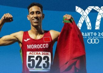 بن يزيد يفوز بذهبية سباق 3000 متر موانع