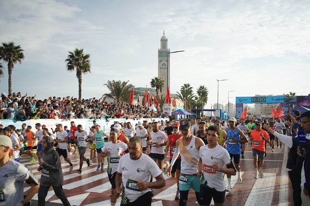 الدار البيضاء تتزين لاحتضان الدورة السابعة عشرة للماراطون