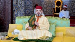 الملك يترأس حفلا دينيا لإحياء ذكرى وفاة الملك الحسن الثاني