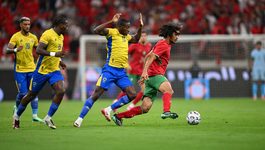 المنتخب المغربي يفتتح تصفيات “الكان” بثنائية نظيفة في شباك الغابون