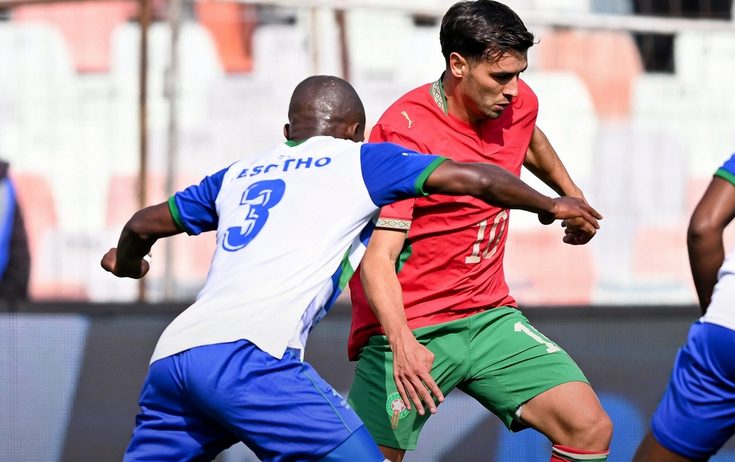 المنتخب المغربي يواصل انطلاقته القوية بتصفيات “الكان” ويسقط ليسوتو بثنائية