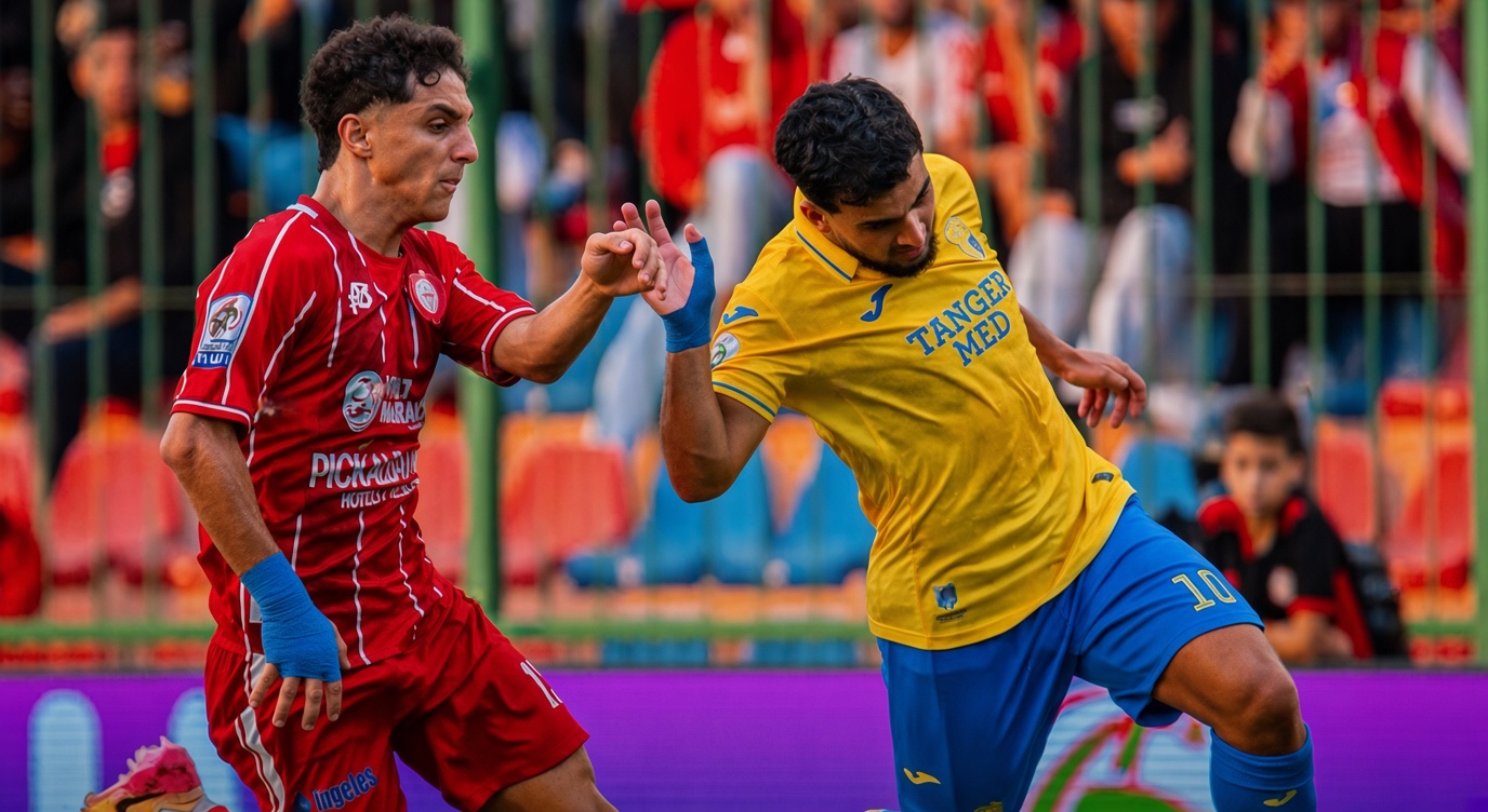 بسيناريو هتشكوكي.. الكوكب المراكشي ينتزع فوزاً صعبا أمام اتحاد طنجة بسيناريو هتشكوكي.. الكوكب المراكشي ينتزع فوزاً صعبا أمام اتحاد طنجة