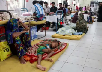بنغلادش تكافح أسوأ تفش للحصبة في العالم