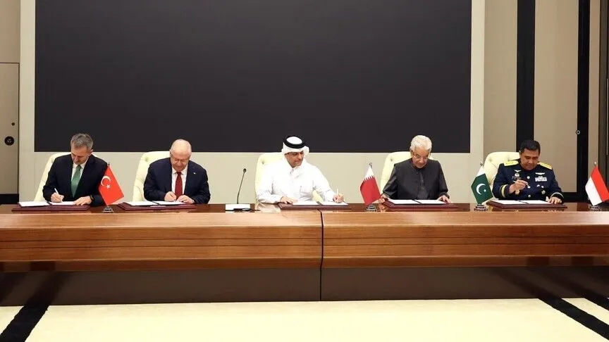 مذكرة للتعاون الدفاعي بين تركيا وقطر وباكستان وإندونيسيا