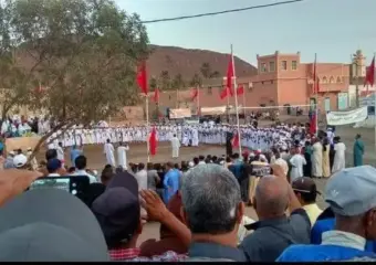 اختتام موسم سيدي محمد ابن إبراهيم التمنارتي بطاطا