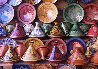 افتتاح الدورة الثانية للمعرض الوطني للخزف والزليج