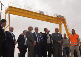 محطة تحلية مياه البحر بالداخلة تصل نسبة إنجاز 97%