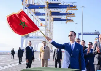 الأمير مولاي الحسن يعطي انطلاقة عمليات أول محطة للحاويات بميناء الناظور
